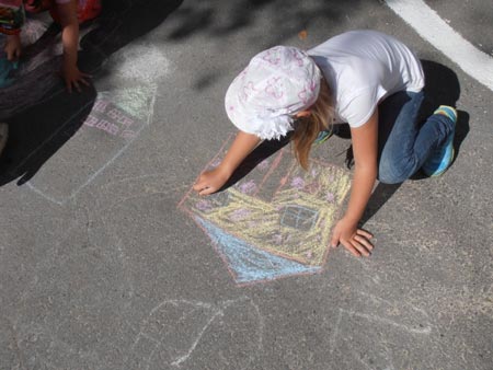 виставка міні-будиночків