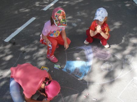 виставка міні-будиночків