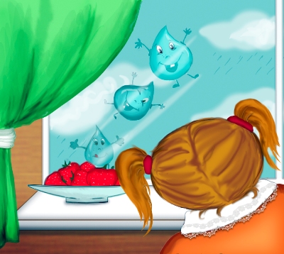 Крапельки дощу