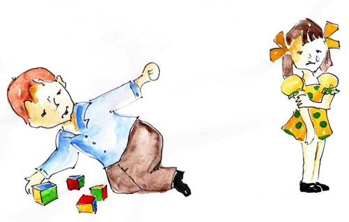 8. Діти грають в конструктор