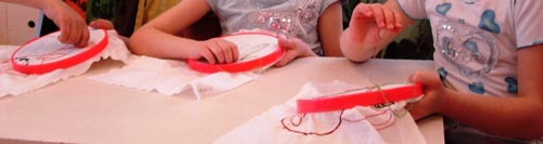 Гурткова робота вишивання