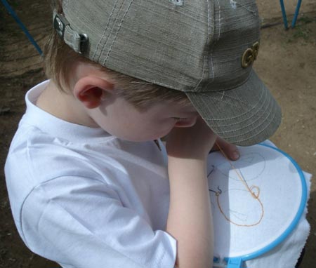 Гурткова робота вишивання