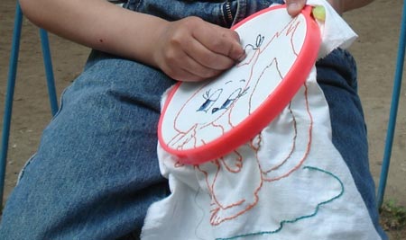 Гурткова робота вишивання