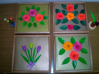 Майстер-клас «Декоративне експозиція і сувенірні роботи з воскового пластиліну»