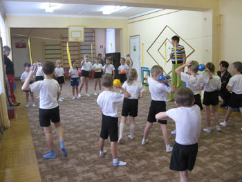 Рухлива гра «Перестрілка»